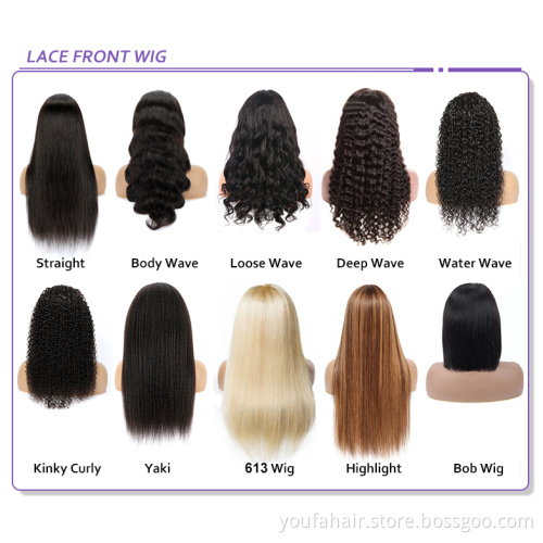 Raw Indian Hair Wig Vendor Straight Glueless Lace Closure Human Hair Wig Virgin Cuticle Aligned Hair Unprocessed 4x4 HD Lace Wig